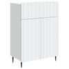 vidaXL Sideboard Wei&szlig; 66 x 34,5 x 92 cm Holzwerkstoff
