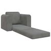vidaXL Schlafsofa Dunkelgrau 98 x 71 x 83 cm Samt