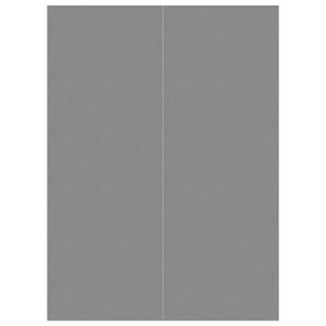 vidaXL Pool-Bodentuch Hellgrau 300x220 cm Polyester Geotextil