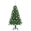 vidaXL K&uuml;nstlicher Weihnachtsbaum mit 150 LEDs mit St&auml;nder Gr&uuml;n 150 cm