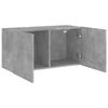 vidaXL TV-Wandschrank Betongrau 80x30x41 cm