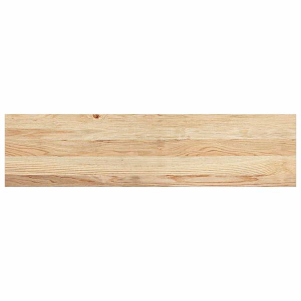vidaXL Treppenstufen 2 Stk. Unbehandelt 100x30x2 cm Massivholz Eiche
