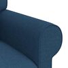 vidaXL Sofa 2 pcs Blau Gesamtabmessungen: 245 x 82 x 80 cm (B x T x H)