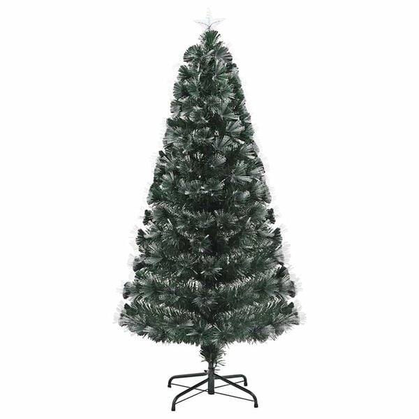 vidaXL Künstlicher Weihnachtsbaum Grün 150 cm PVC