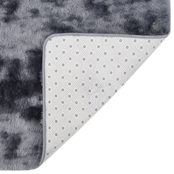 vidaXL Shaggy-Teppich Anthrazit 230x160 cm