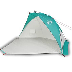 vidaXL Strandzelt Meergr&uuml;n 268x223x125 cm 185T Polyester