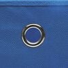vidaXL Aufbewahrungsboxen 10 Stk. Blau 32x32x32 cm Stoff