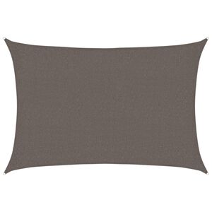 vidaXL Sonnensegel 160 g/m&sup2; Anthrazit 2x3 m HDPE