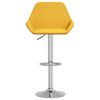 vidaXL Barhocker 2 Stk. Senfgelb Stoff