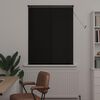 vidaXL Venetianer Jalousie Schwarz 150 x 80 cm PVC