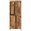 vidaXL Highboard 2 pcs Altholz Holzwerkstoff
