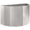 vidaXL Pflanzk&uuml;bel Silber 60 x 30 x 35 cm Edelstahl