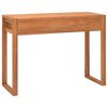 vidaXL Schreibtisch mit 2 Schubladen 100x40x75 cm Teakholz