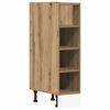 vidaXL Unterschrank Riga Artisan-Eiche 20x44,5x81,5 cm Holzwerkstoff