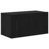 vidaXL Wand-TV-Schrank 4 pcs Schwarz Eichen-Optik Holzwerkstoff