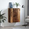 vidaXL Wandschrank Altholz 69,5 x 34 x 90 cm Holzwerkstoff