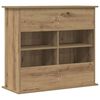 vidaXL Aquariumständer Artisan Oak 81 x 36 x 73 cm Holzwerkstoff
