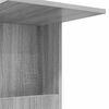 vidaXL Beistelltisch Graues Sonoma 40 x 35 x 60 cm Holzwerkstoff