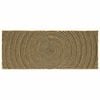 vidaXL Bereichsteppich Schwarz 80 x 200 cm Jute