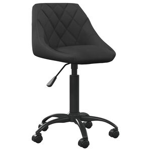 vidaXL Esszimmerstuhl Schwarz Samt