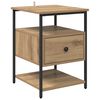 vidaXL Nachttisch Artisan-Eiche 40 x 42 x 56 cm Holzwerkstoff