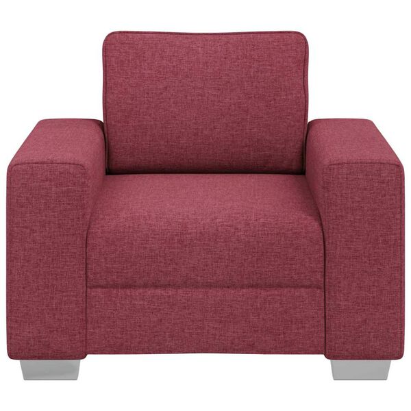 vidaXL Sofa Weinrot Gesamtabmessungen: 100 x 80 x 82 cm (B x T x H)