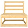 vidaXL 8-tlg. Garten-Lounge-Set Massivholz Kiefer