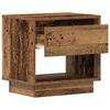 vidaXL Nachttisch 2 pcs Altholz 45 x 34 x 44 cm Holzwerkstoff