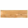 vidaXL Tischplatte mit Baumkante 120x40x2,5 cm Massivholz Mango