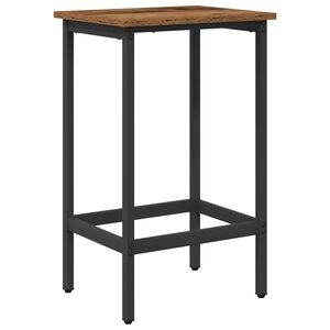 vidaXL Barhocker Altholz 40 x 32 x 64 cm Holzwerkstoff