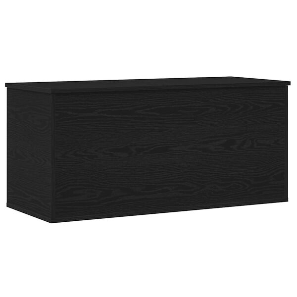 vidaXL Aufbewahrungsbox Schwarz Eichen-Optik 100 x 42 x 46 cm