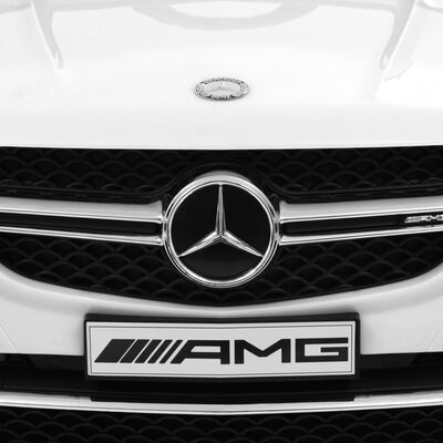 vidaXL Aufsitzauto Mercedes Benz GLE63S Kunststoff Weiß