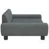 vidaXL Kindersofa Dunkelgrau 100x54x33 cm Samt