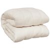vidaXL Gewichtsdecke Hellcreme 120x180 cm 9 kg Stoff