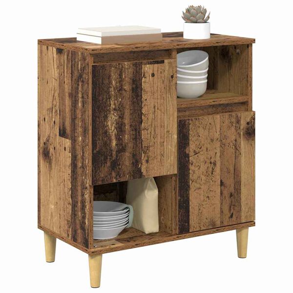 vidaXL Sideboard Altholz 35 x 60 x 70 cm Holzwerkstoff
