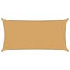 vidaXL Sonnensegel 160 g/m&sup2; Rechteckig Sandfarben 3x6 m HDPE