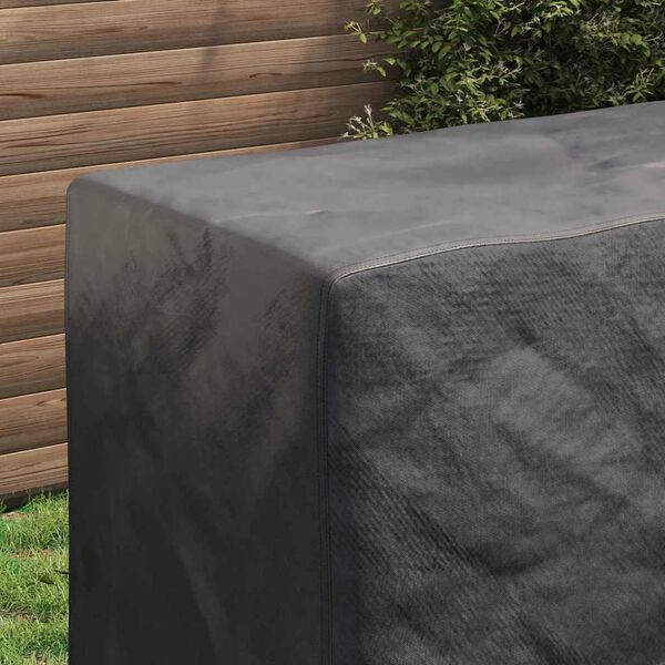 vidaXL M&ouml;belbezug Uni Schwarz 140 x 70 x 90 cm 600D
