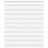 vidaXL Doppelrollo Wei&szlig; 135x100 cm Stoffbreite 130,9 cm Polyester