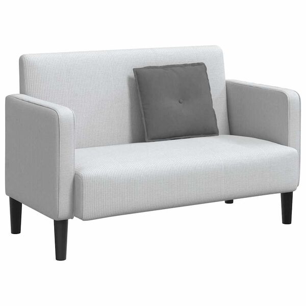 vidaXL Rückenkissen Dunkelgrau 50 x 45 cm Mikrofaserstoff