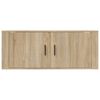 vidaXL TV-Wandschrank Sonoma-Eiche 100x34,5x40 cm