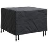 vidaXL M&ouml;belbezug 82 x 82 x 50 cm 210D Oxford Stoff Rechteckig Schwarz