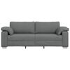 vidaXL Sofa Dunkelgrau Gesamtabmessungen: 219 x 80 x 80 cm (B x T x H)