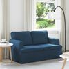 vidaXL Sofa Blau 144 x 80 x 85 cm Stoff