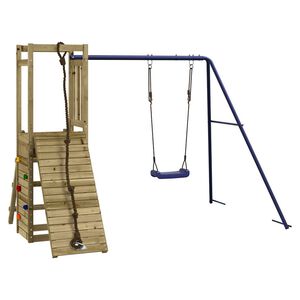 vidaXL Spielturm Impr&auml;gniertes Kiefernholz