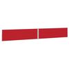 vidaXL Ausziehbare Seitenmarkise 170x1200 cm Rot