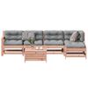 vidaXL 6-tlg. Garten-Lounge-Set mit Kissen Massivholz Douglasie