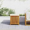 vidaXL Outdoor-Kissenbox 60x50x61 cm Massivholz Akazie