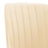 vidaXL Esszimmerst&uuml;hle 6 Stk. Creme Samt