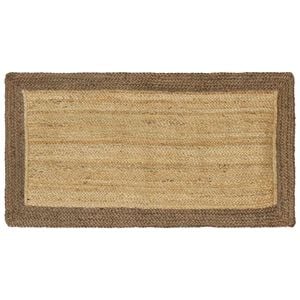 vidaXL Bereichsteppiche Grau 60 x 110 cm Jute