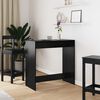 vidaXL Bartisch Schwarz Eichen-Optik 102 x 50 x 103,5 cm Holzwerkstoff